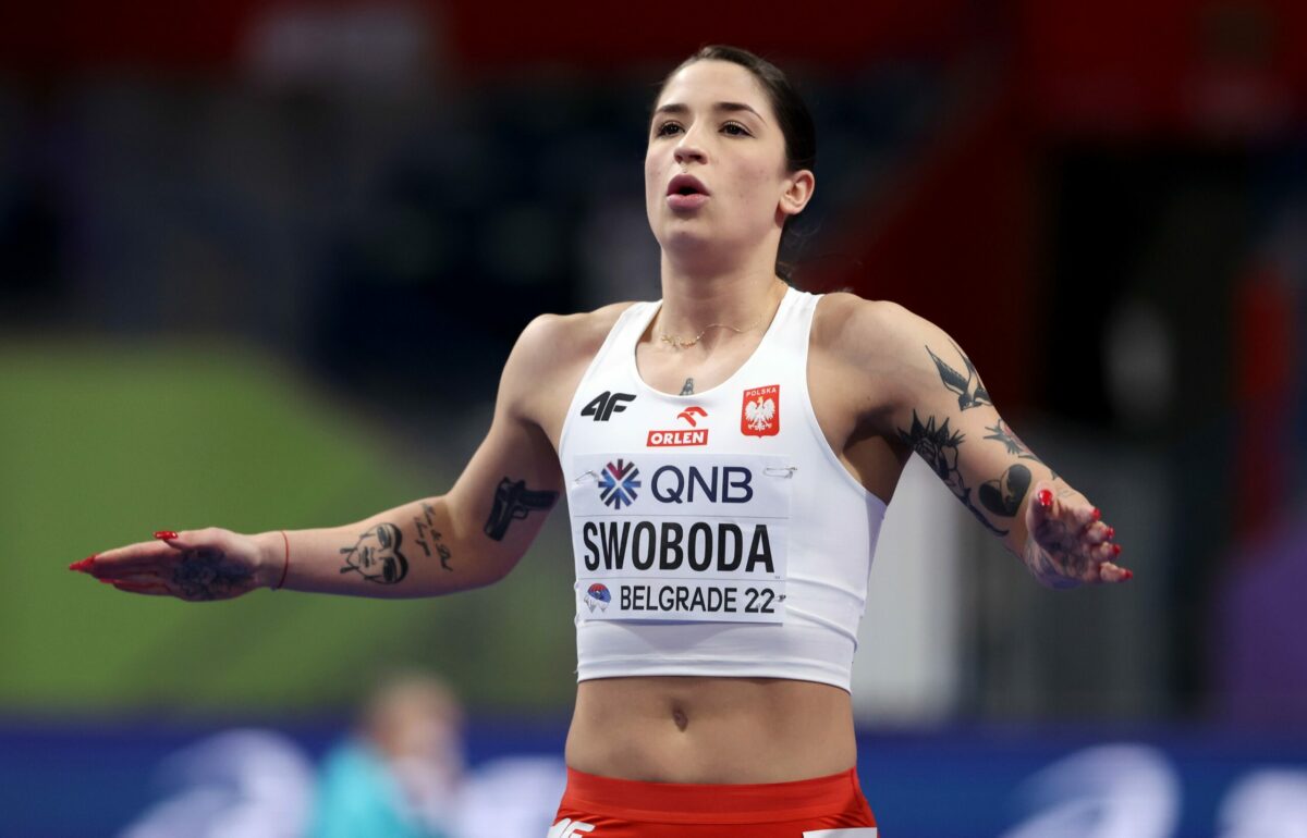 Ewa Swoboda sprinter polacca.