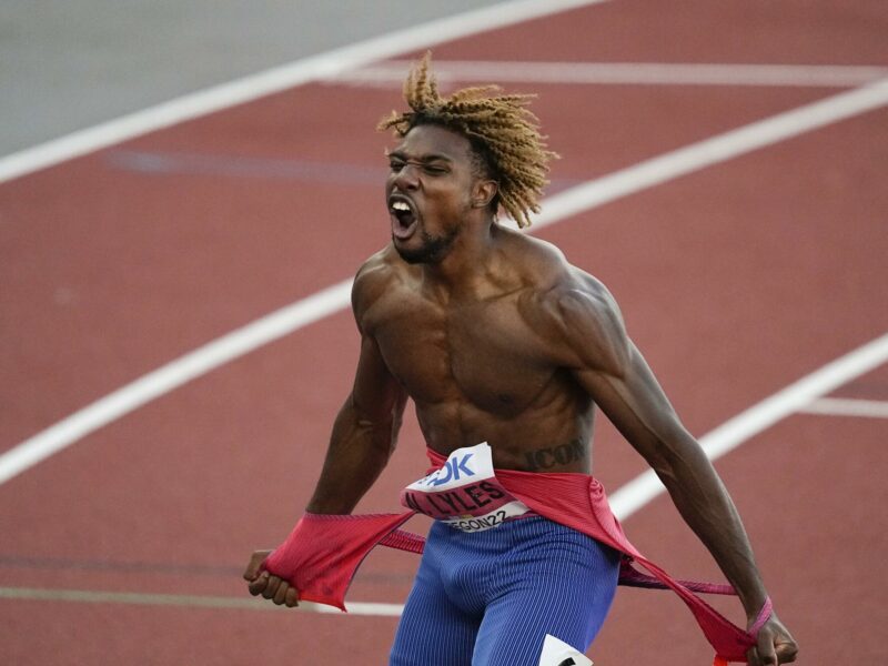 Noah Lyles, superstar dell'atletica.