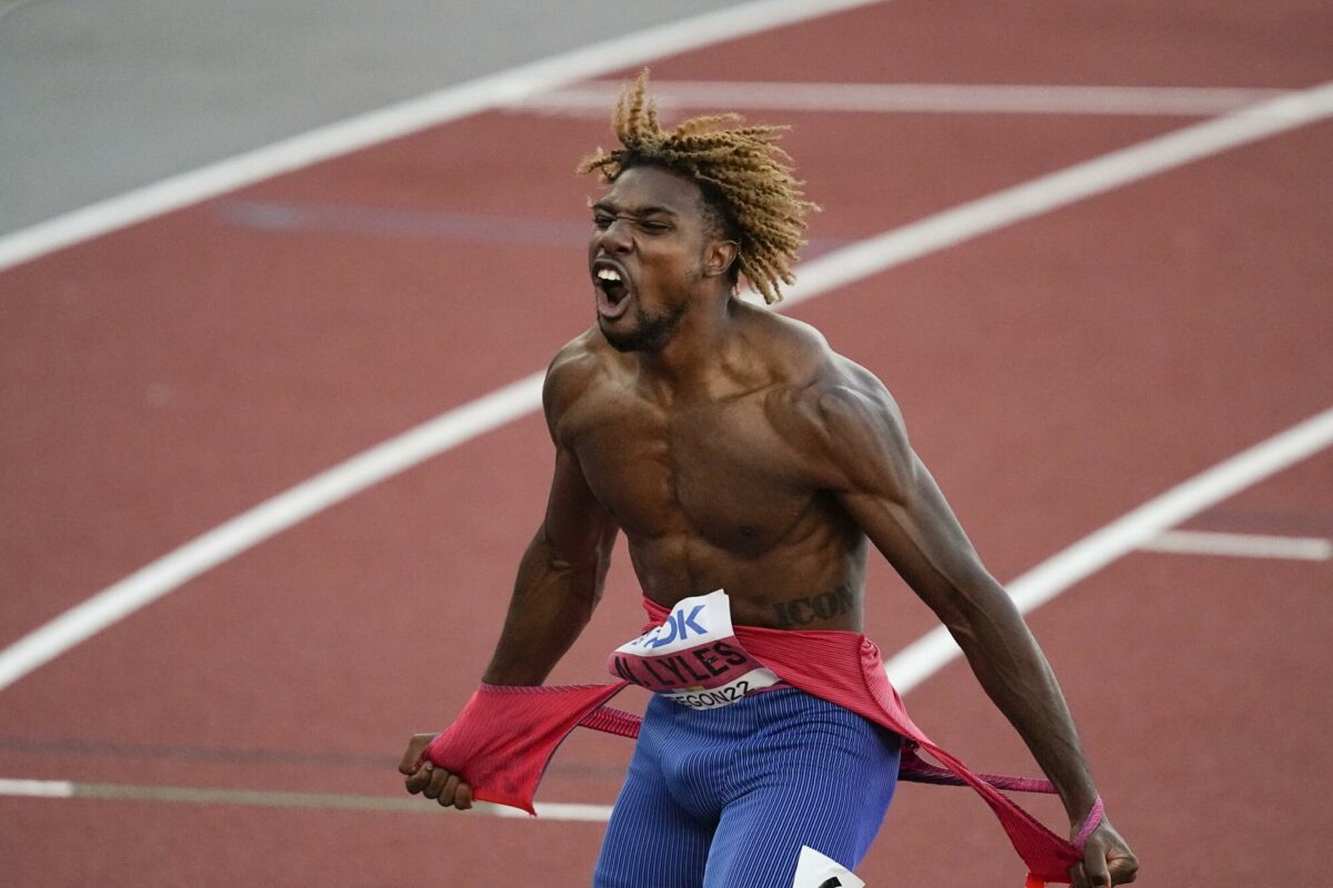 Noah Lyles, superstar dell'atletica.