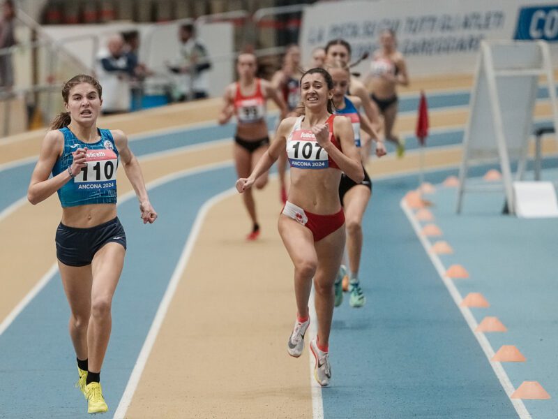 Elena Irbetti ai campionati italiani di Ancona.