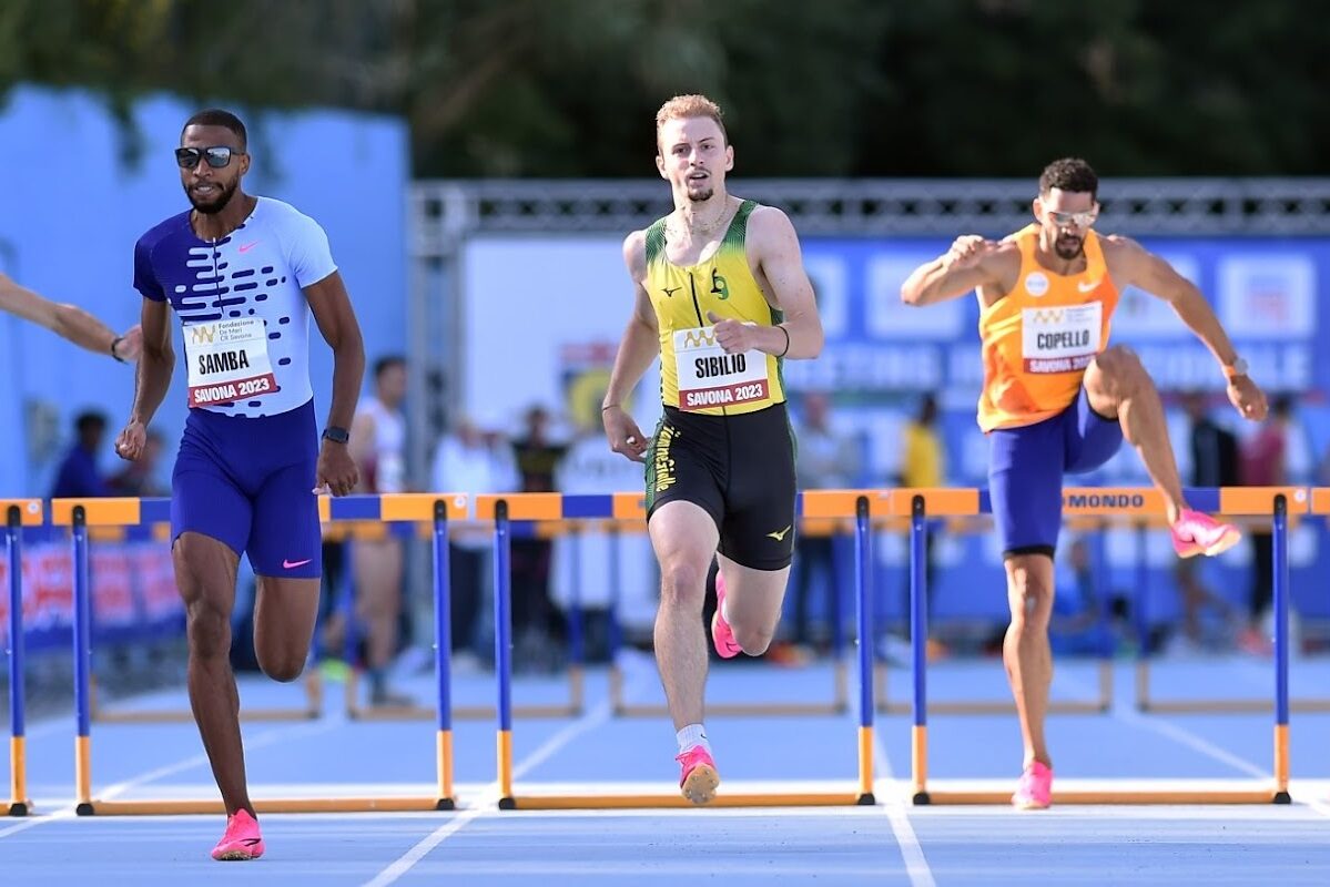 Alessandro Sibilio in azione a Savona lo scorso anno.