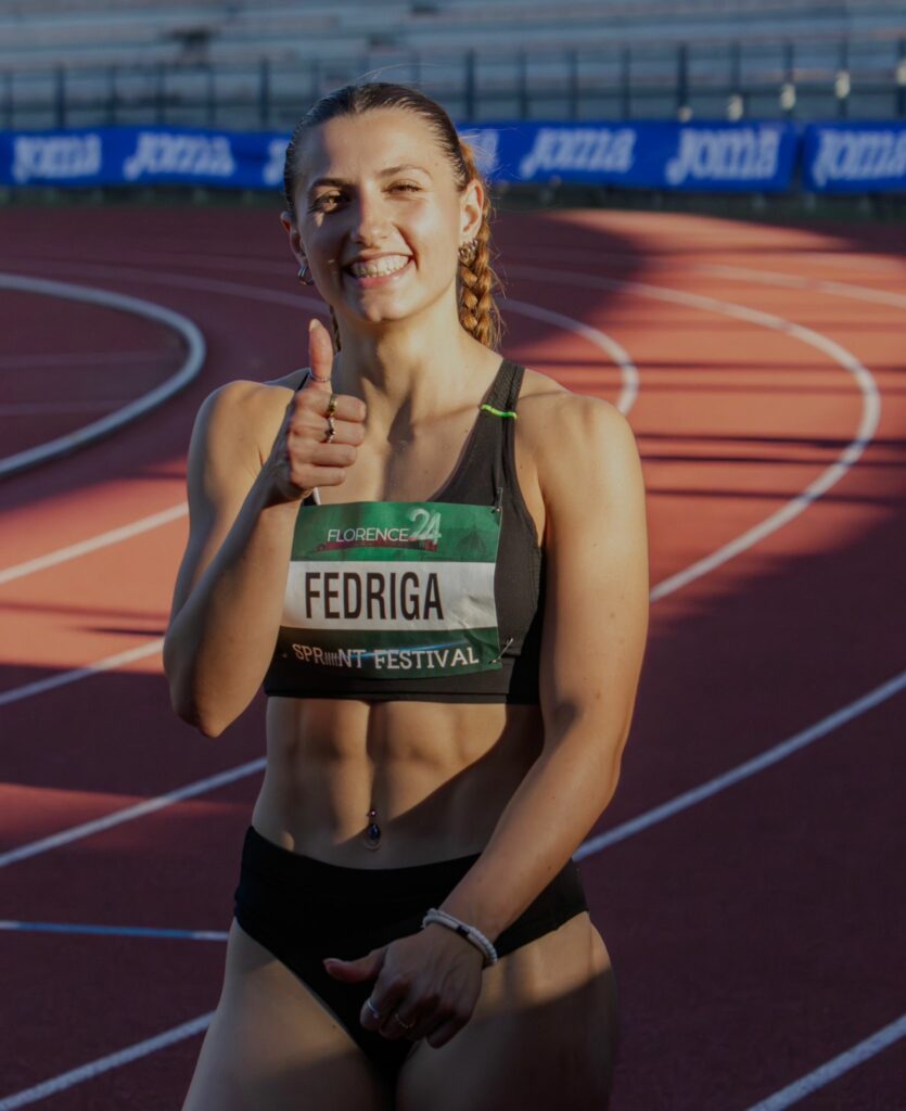 Carlotta Fedriga allo Sprint Festival di Firenze.