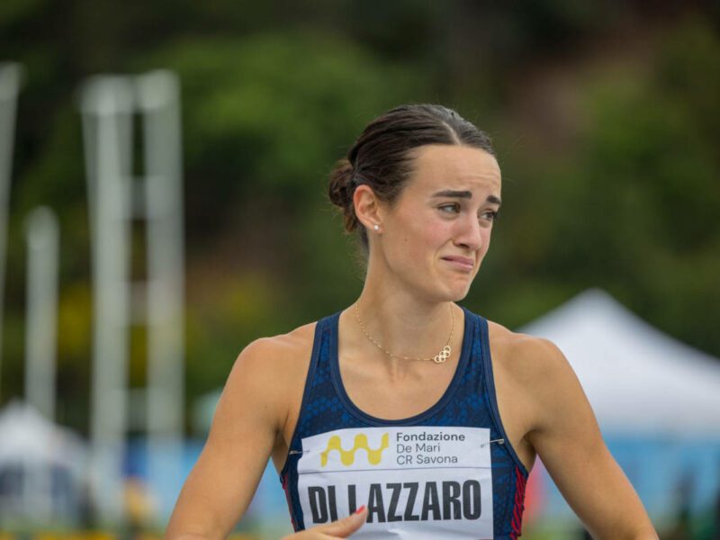 Elisa Di Lazzaro in lacrime dopo il meeting di Savona.