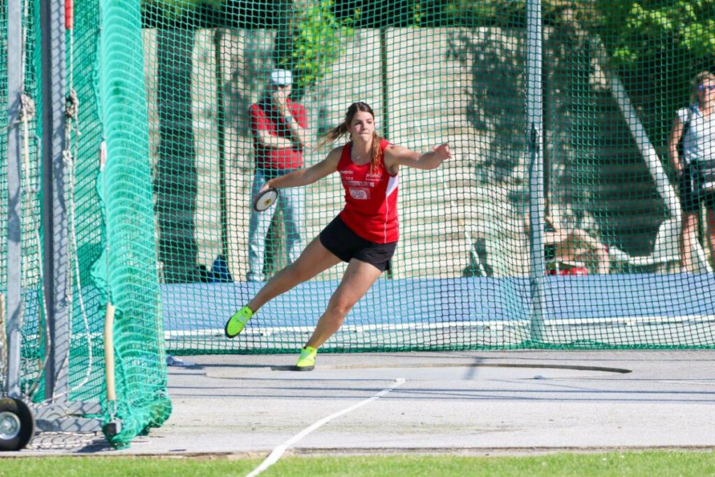 Emily Conte discobola di Vigonza.