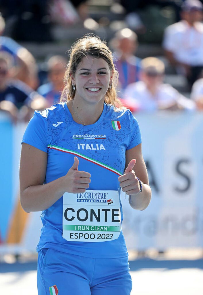 Emily Conte, tre nulli agli Europei di Roma.