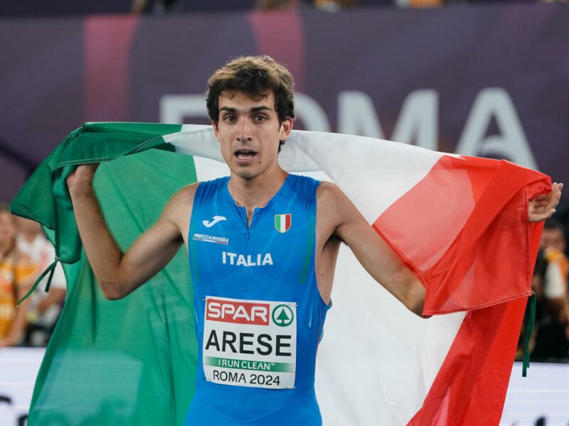 Pietro Arese medaglia di bronzo a Roma.