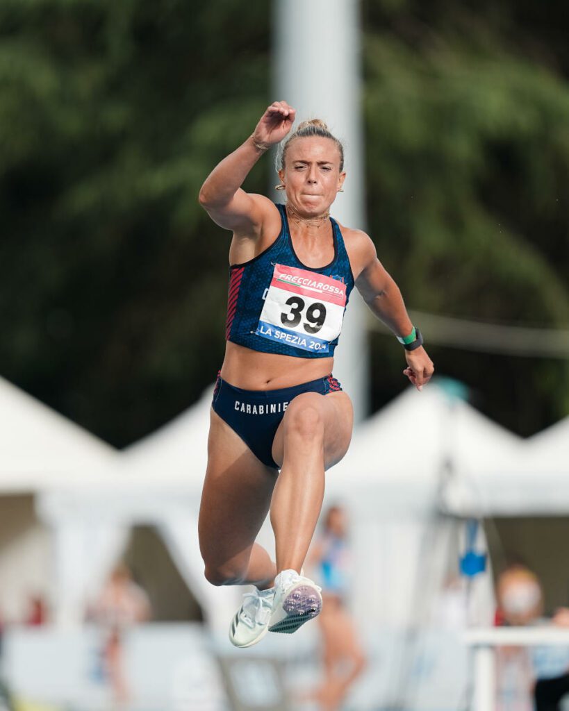 Ottavia Cestonaro al rientro dall'infortunio.