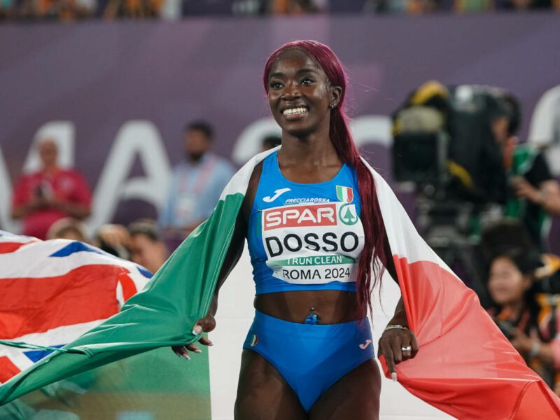 Zaynab Dosso bronzo agli europei nei 100 metri.