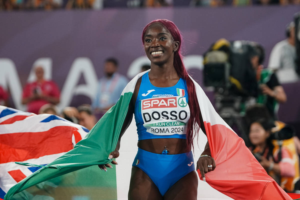 Zaynab Dosso bronzo agli europei nei 100 metri.