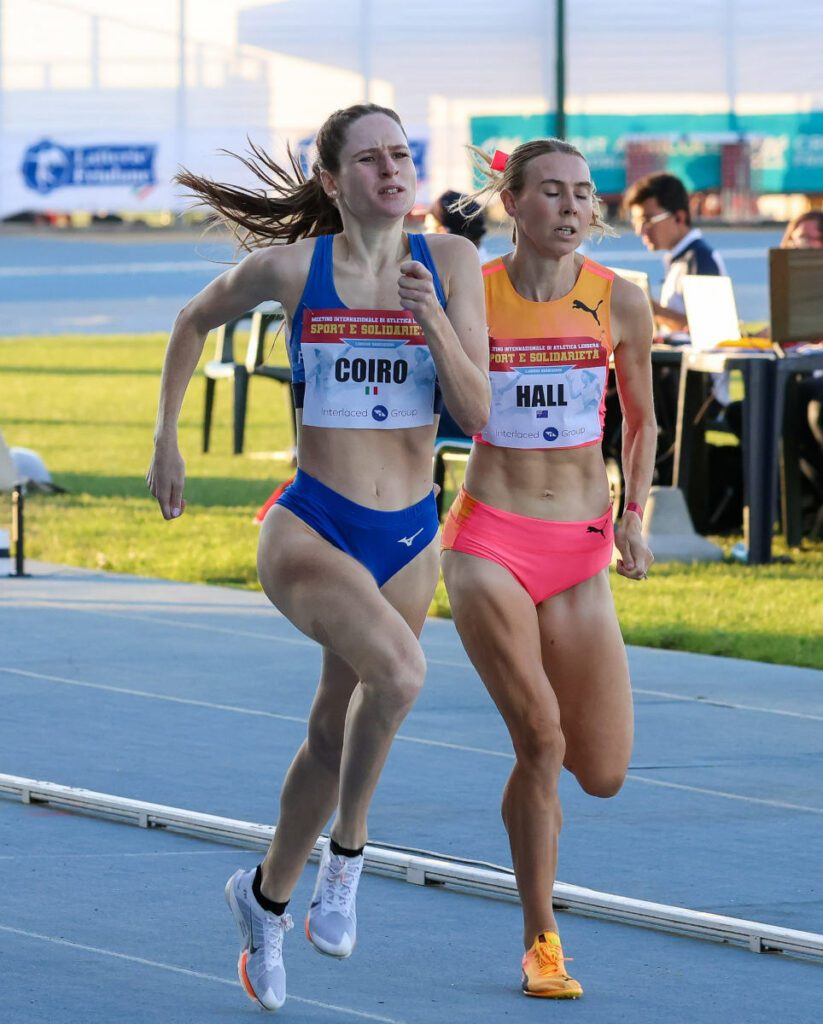 Eloisa Coiro al Meeting di Lignano Sabbiadoro.