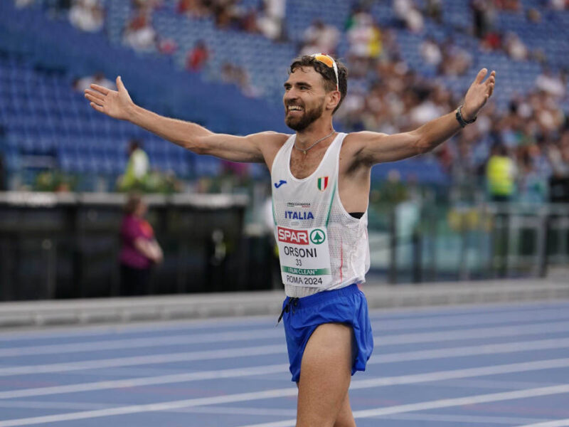 Riccardo Orsoni in azione.