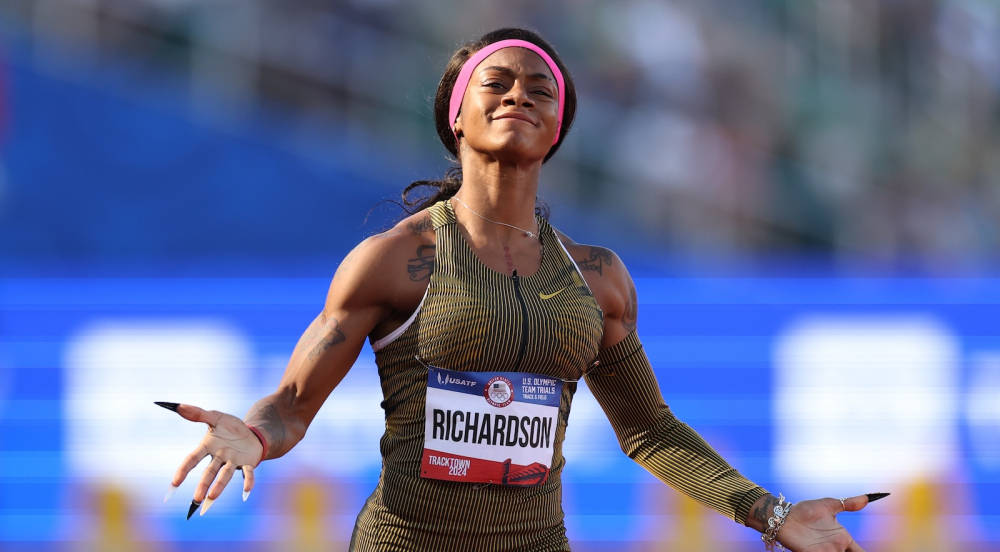 Sha'Carri Richardson favorita per il titolo olimpico nei 100 metri.