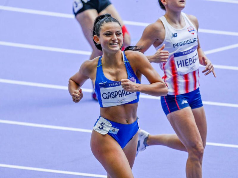 Alessandra Gasparelli, sprinter di San Marino.