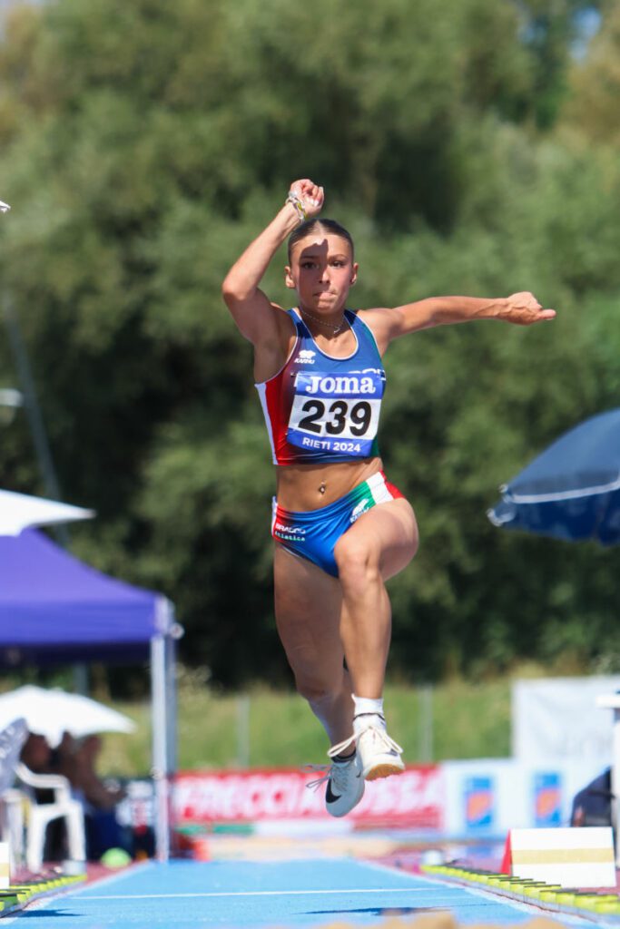 Erika Saraceni ai tricolori di Rieti.