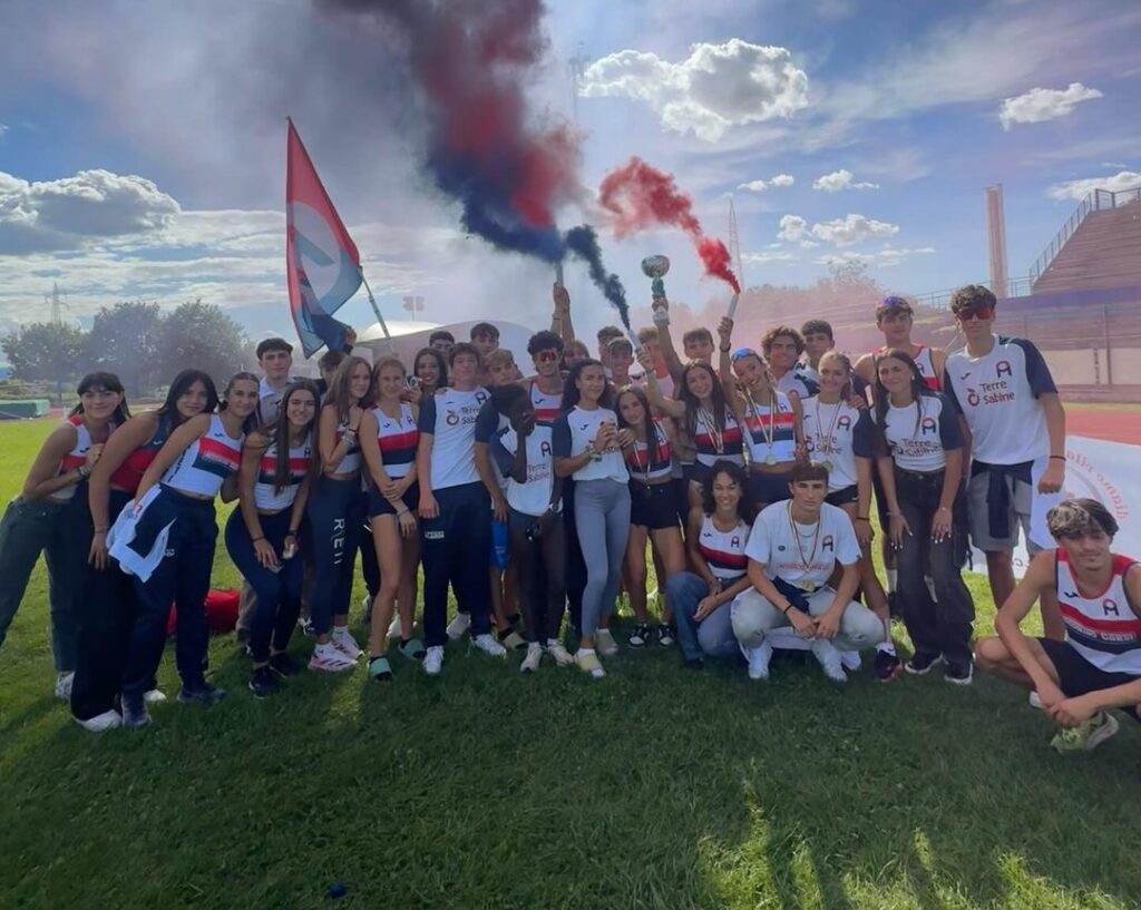 Gli Allievi della Studentesca Milardi Rieti.