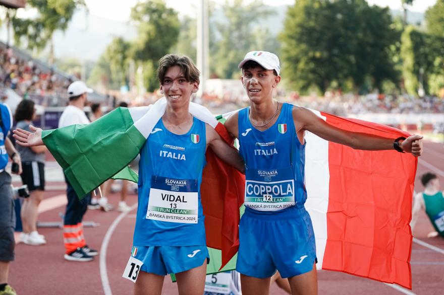 Trofeo delle Regioni con Serena Di Fabio e Alessio Coppola per il titolo allievi della 10 km