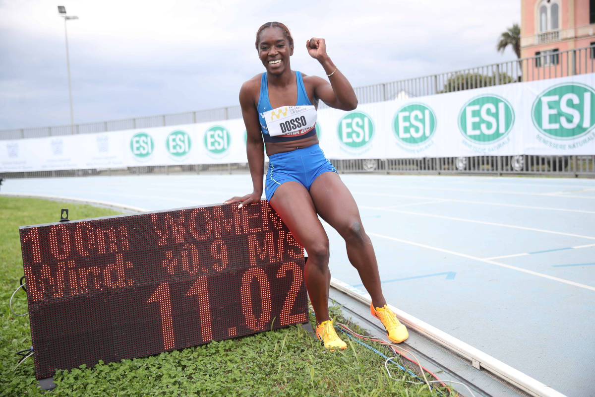 Zaynab Dosso record italiano al Meeting di Savona.