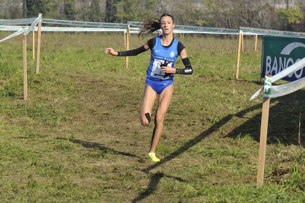 Nadia Battocletti vincitrice del cross di Alcobendas.