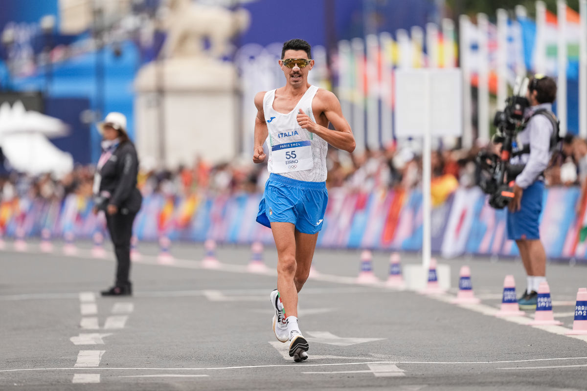 Massimo Stano alle Olimpiadi di Parigi.