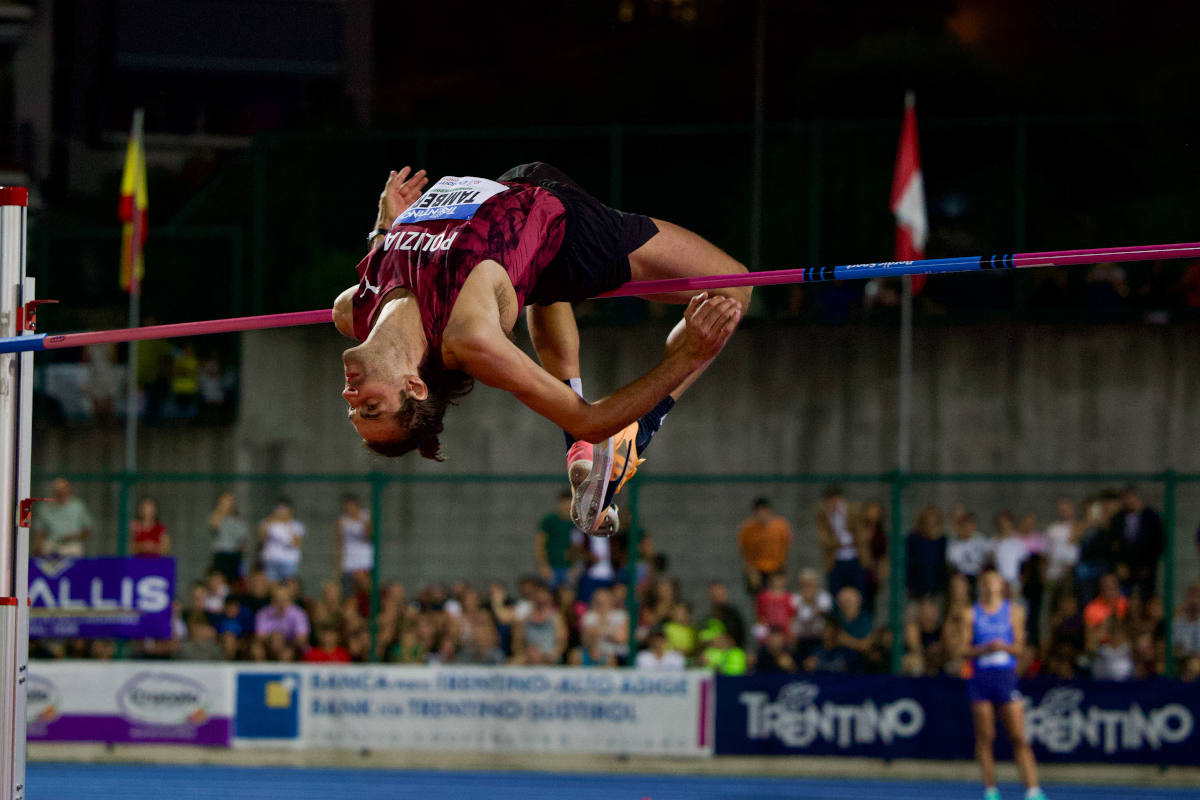 Gianmarco Tamberi a Rovereto.