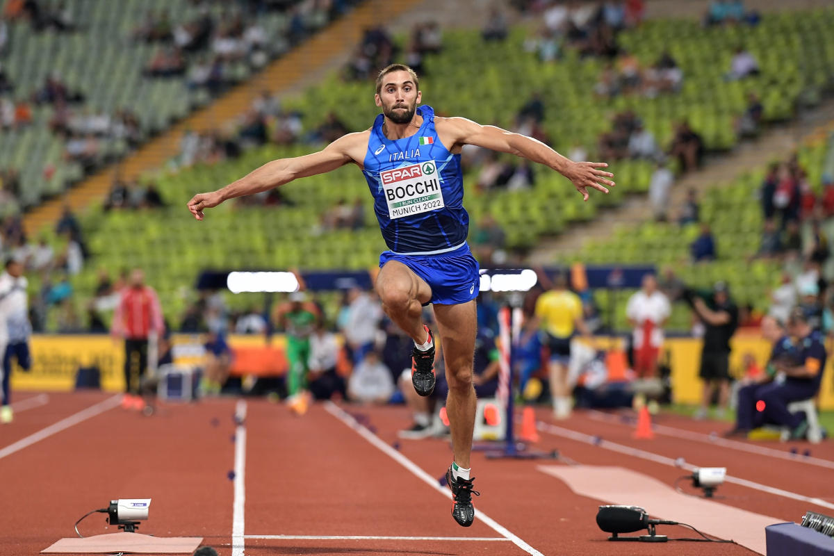 Tobia Bocchi agli europei di Monaco.