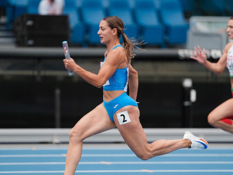 Arianna De Masi agli europei di Roma.