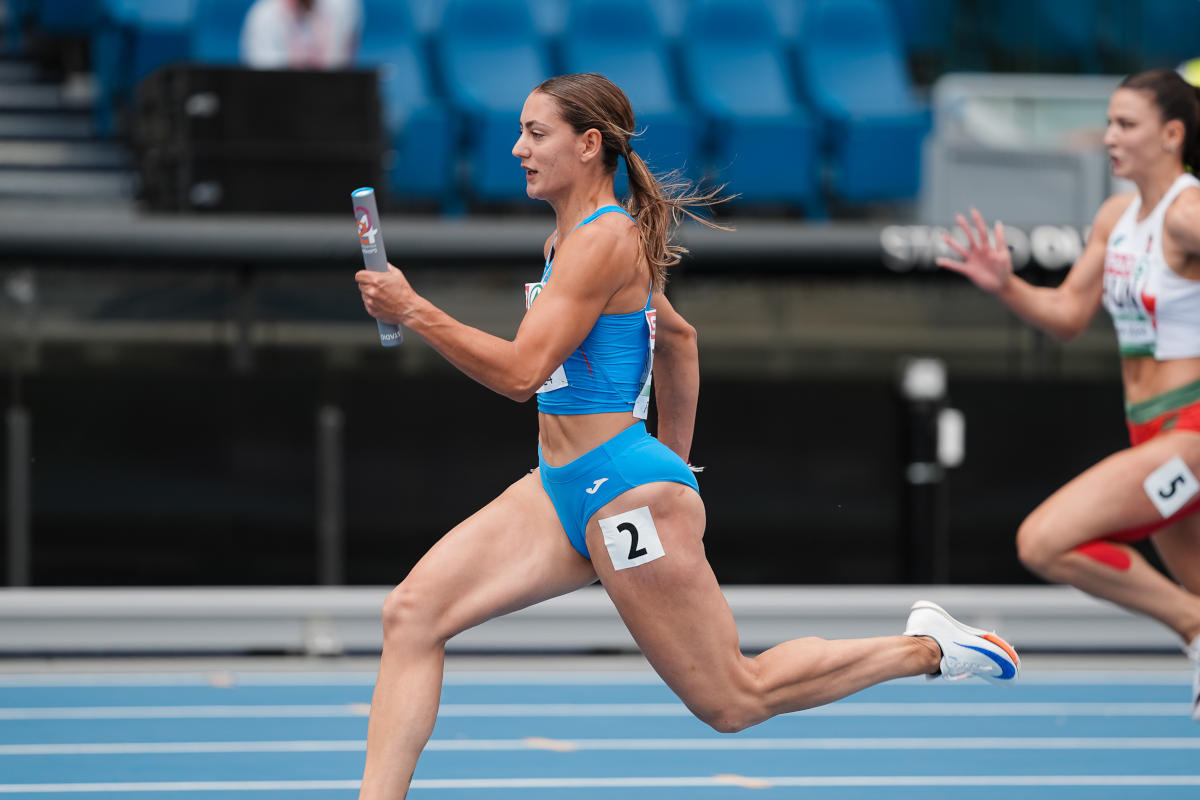 Arianna De Masi agli europei di Roma.