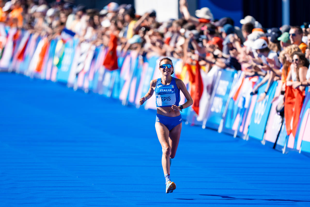 Giovanna Epis alle Olimpiadi di Parigi.