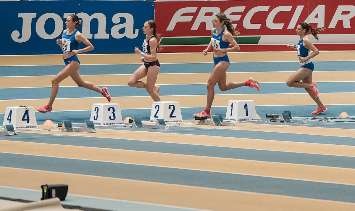 I campionati italiani indoor di Ancona.