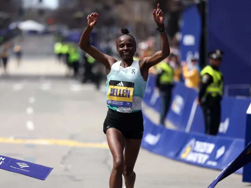 Maratona di Boston stellare con Hellen Obiri e Sisay Lemma